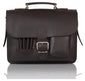 MAYFAIR VEGETABLE TANNED BROWN LEATHER SMALL SATCHEL / BACKPACK