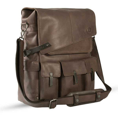 UBERBAG INSIGNIA BROWN LEATHER BACKPACK