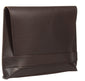 UBERBAG SIGNATURE MEN'S BROWN VEGETABLE TANNED LEATHER CLUTCH