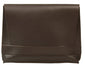 UBERBAG SIGNATURE MEN'S BROWN VEGETABLE TANNED LEATHER CLUTCH