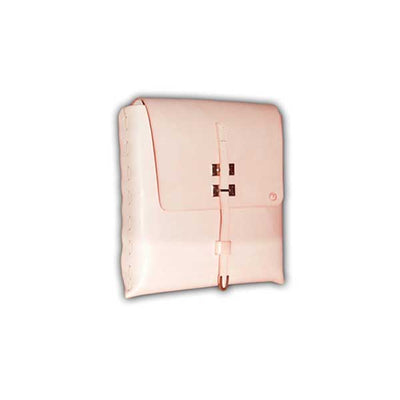 UBERBAG TRIBE NATURAL VEGETABLE TANNED LEATHER MESSENGER BAG