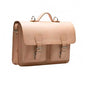WINDSOR NATURAL VEGETABLE TANNED LEATHER SATCHEL / BACKPACK