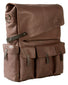 UBERBAG INSIGNIA BROWN LEATHER BACKPACK