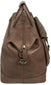 UBERBAG GOBI BROWN LEATHER HOLDALL BAG