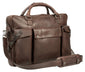 UBERBAG INSIGNIA BROWN LEATHER PORTFOLIO / MESSENGER BAG