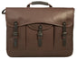 UBERBAG GOBI BROWN LEATHER MESSENGER BAG