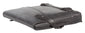 UBERBAG INSIGNIA MEN'S GRAPHITE GREY/ BLACK LEATHER CLUTCH