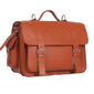PIMLICO NATURAL VEGETABLE TANNED TAN LEATHER SATCHEL / BACKPACK