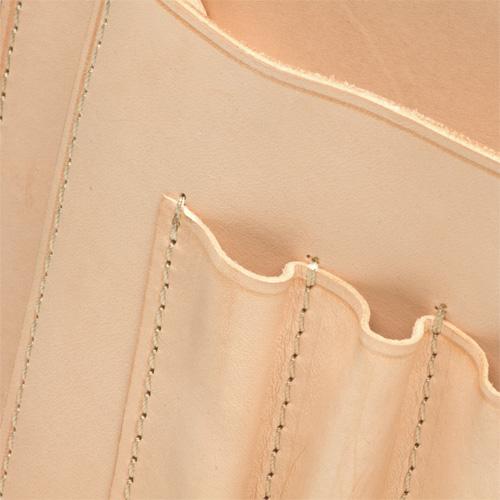 MAYFAIR VEGETABLE TANNED NATURAL LEATHER SMALL SATCHEL / BACKPACK