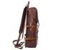 UBERBAG VINTAGE SWISS ARMY BROWN LEATHER BACKPACK