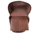 UBERBAG VINTAGE SWISS ARMY BROWN LEATHER BACKPACK