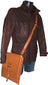 UBERBAG TRIBE TAN VEGETABLE TANNED LEATHER MESSENGER BAG