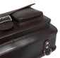 MAYFAIR VEGETABLE TANNED BROWN LEATHER SMALL SATCHEL / BACKPACK